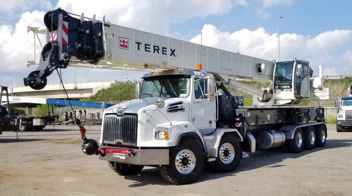 Terex boom trucks