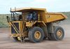 Caterpillar 794 large haul mining truck—an example of the trucks to be deployed by Teck Resources.