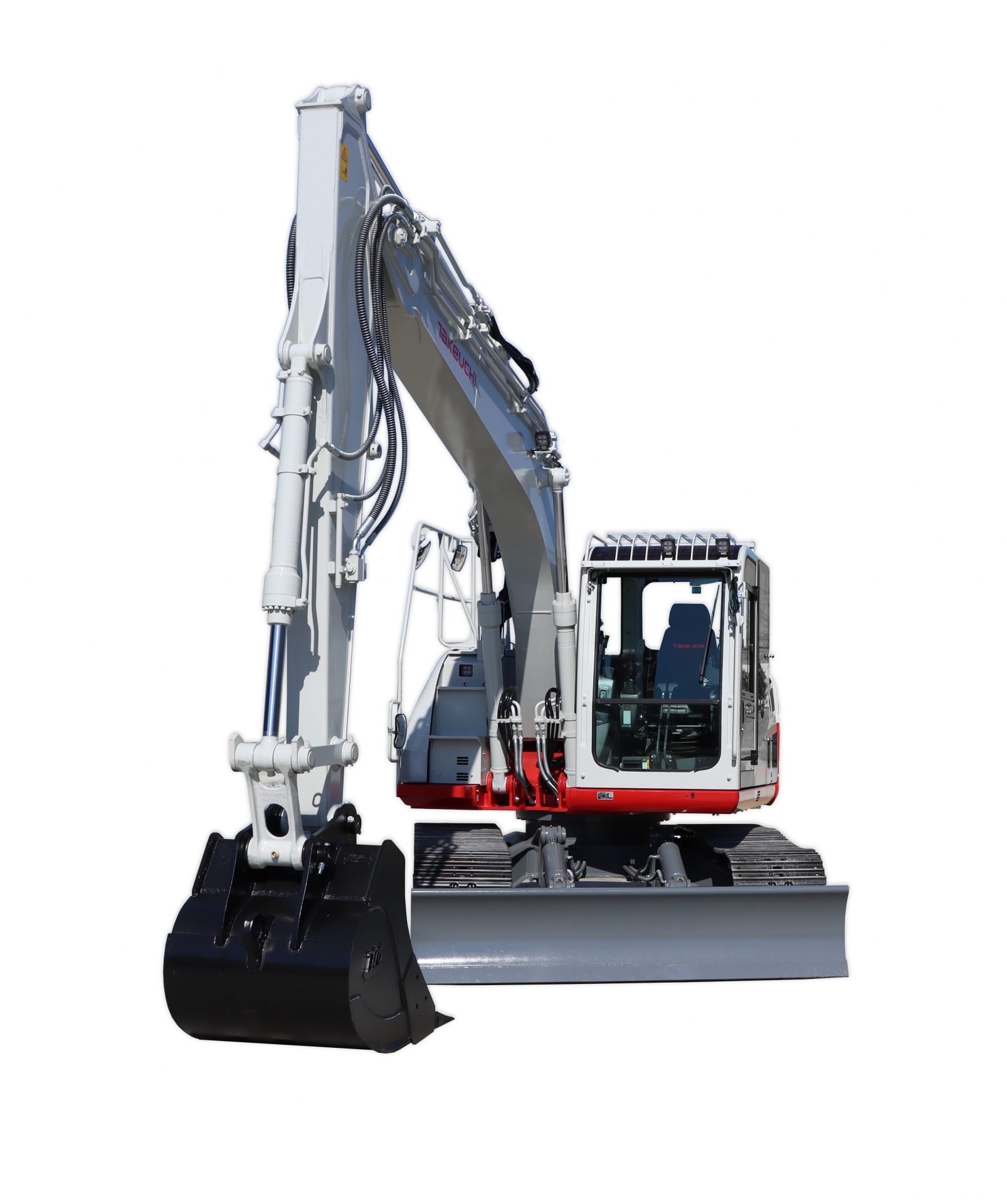 Product photo of Takeuchi's new TB2150R 15-tonne excavator.