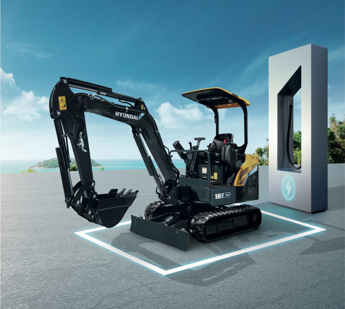 Hyundai to introduce electric and hydrogen excavators in 2023 and 2026.