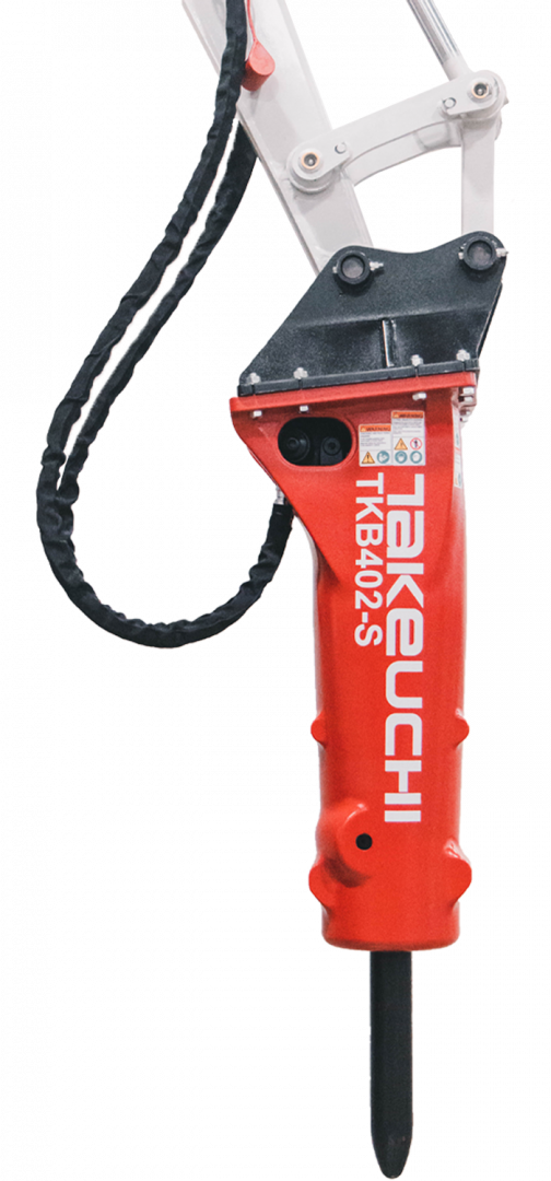 Takeuchi launches new line of hydraulic hammers