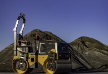 Volvo CE's electric compactor