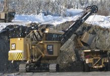 cat mining shovel