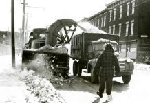 Montreal 1953 snow blower Sicard