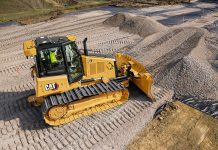 cat dozers are equipped with new technology