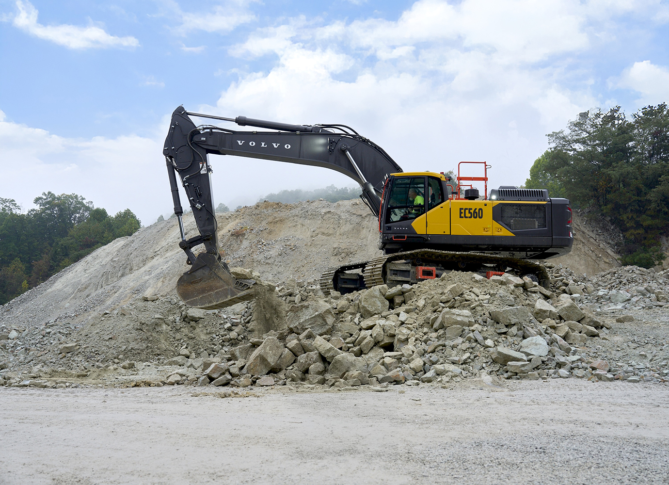 Volvo CE offers a rare preview of its third largest crawler excavator 