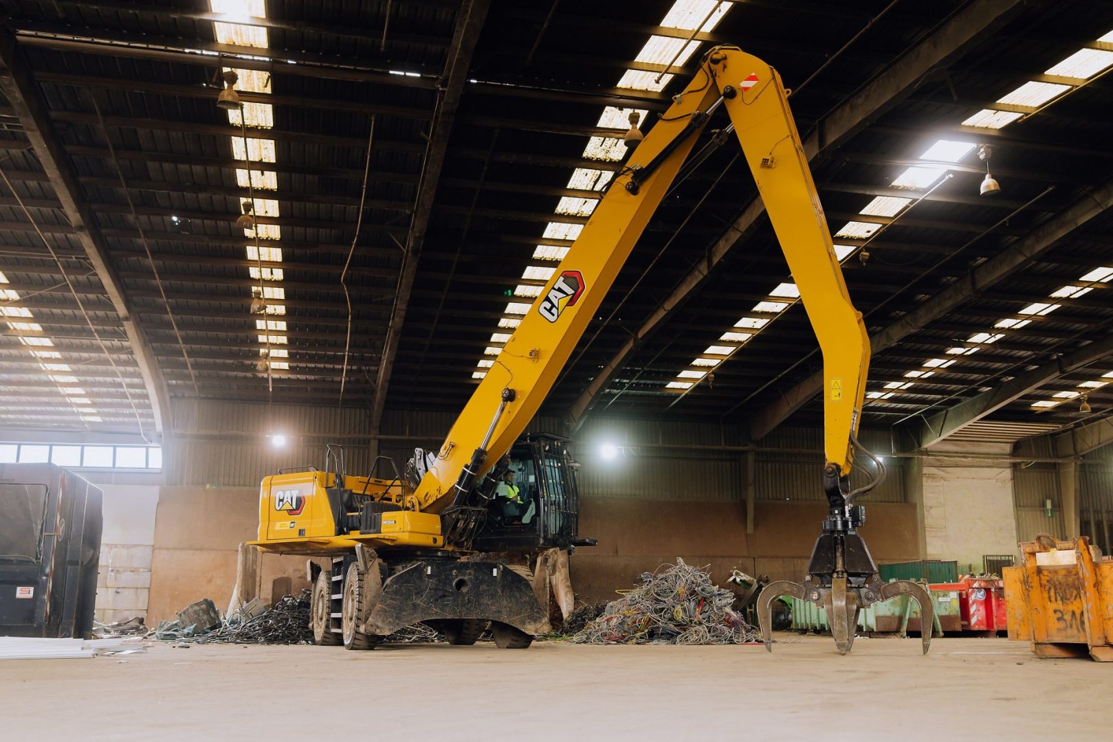 Caterpillar  debuts faster, more efficient grapples
