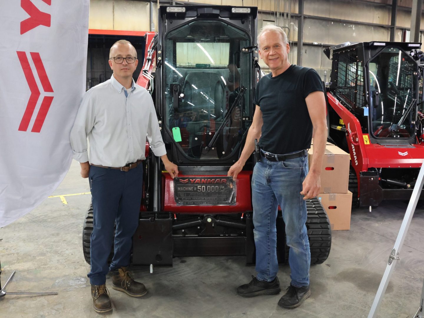 Yanmar’s Grand Rapids factory celebrates 50,000 machine milestone