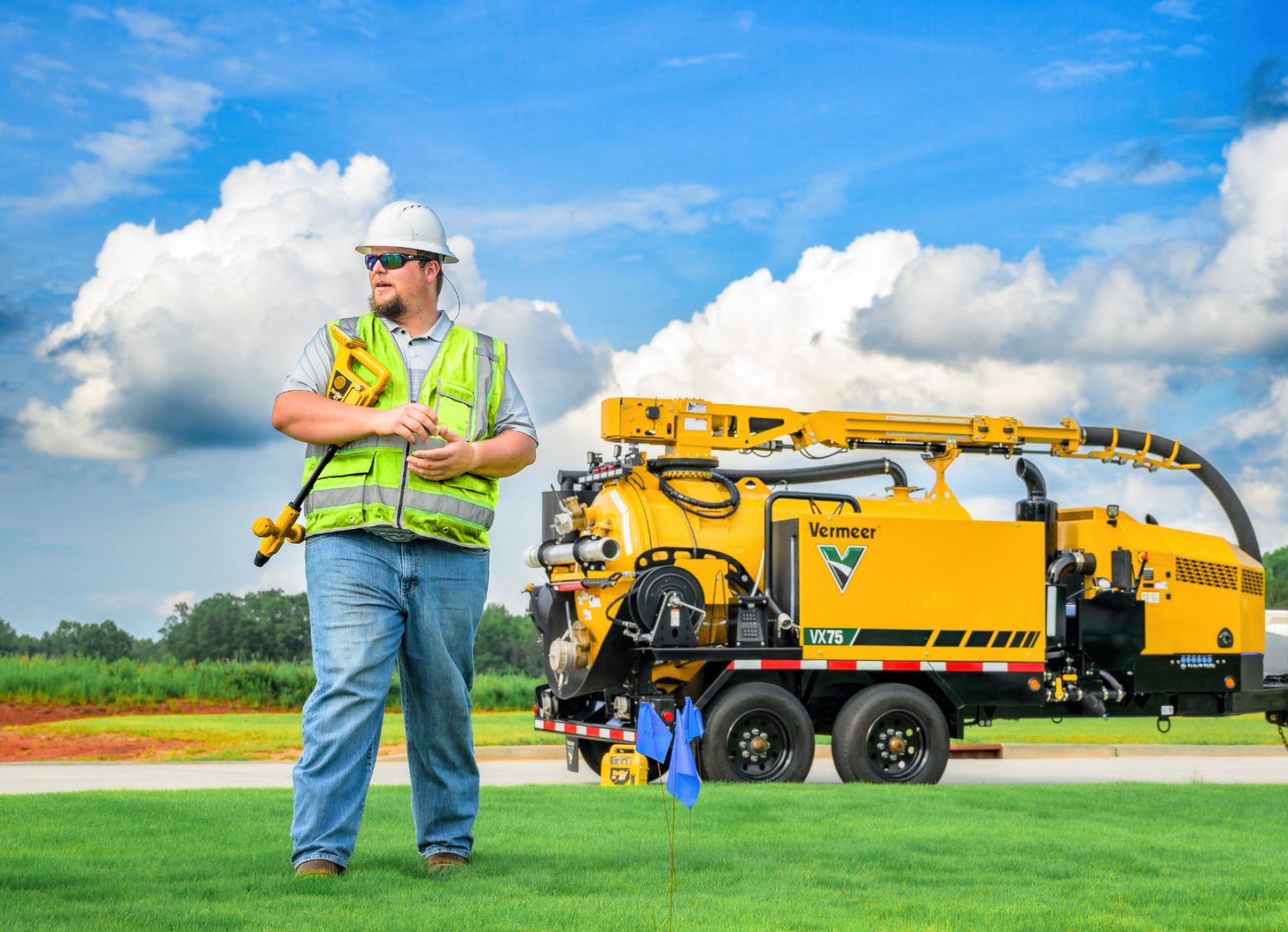 Vermeer’s VX75 vacuum excavator is available in three configurations