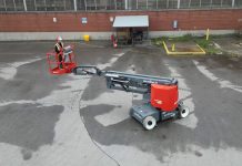 Skyjack debuts new electric articulating slab booms