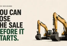 Why Equipment Buyers Eliminate Suppliers Before Contacting Sales