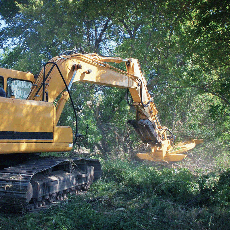 Skid steer or excavator? Here’s four factors to consider before the next mulching job